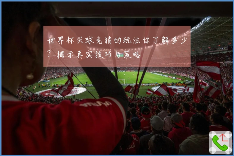 世界杯买球竞猜的玩法你了解多少？揭示真实技巧与策略