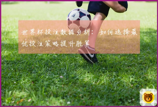 世界杯投注数据分析：如何选择最优投注策略提升胜算